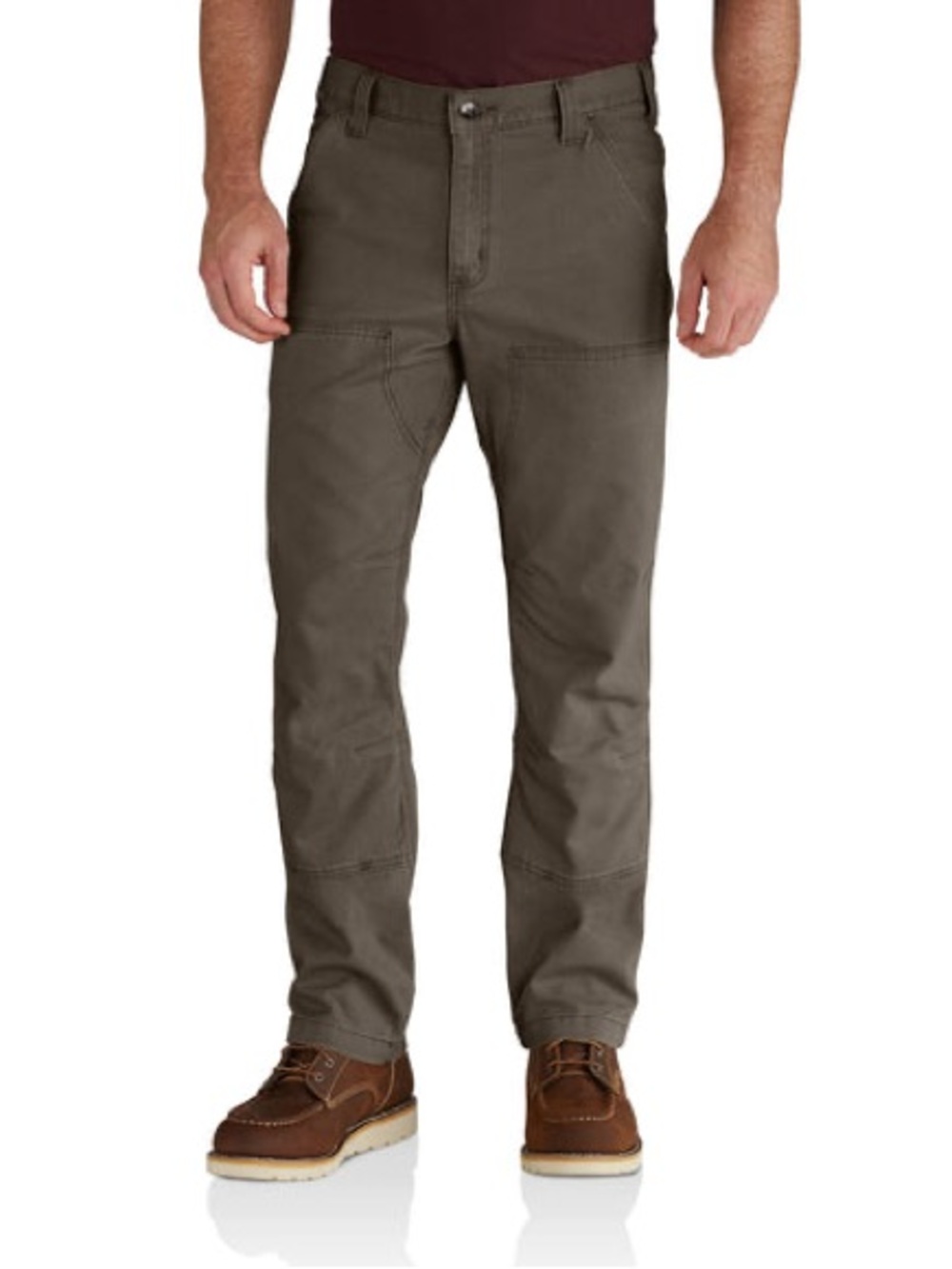 Carhartt Men's Relaxed Straight Rigby Double Front Dungaree BN2802-M Moss 34x30